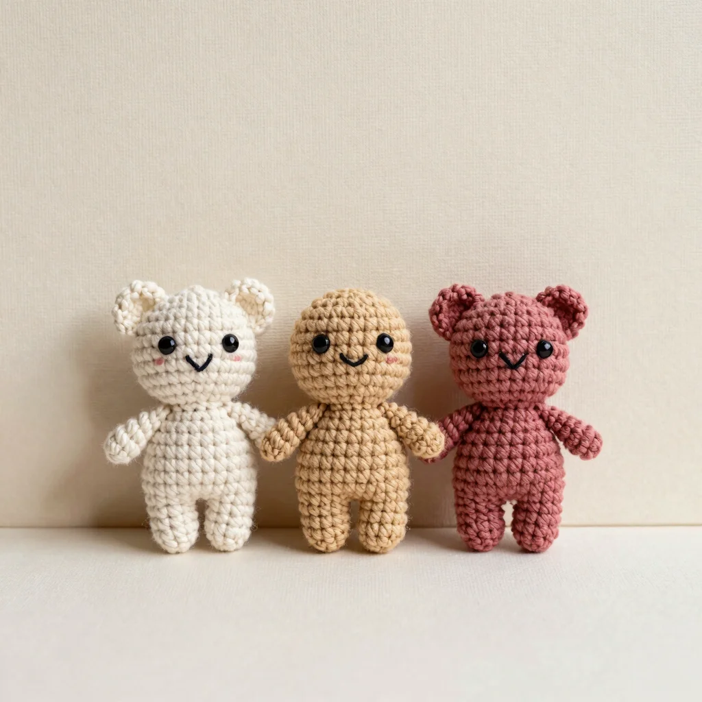 Kit Mini Amigurumis